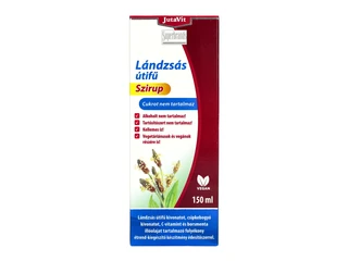 Jutavit Lándzsás Útifű Szirup Cukormentes 150 ml