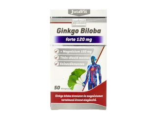 Jutavit Ginkgo Biloba forte + Mg kapszula 50 db