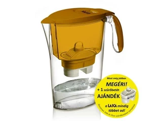 Laica Color Clear line vízszűrő kancsó NARANCSSÁRGA 2db szűrőbet