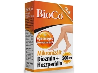 BioCo Mikronizált Diozmin + Heszperidin 500 mg tabletta 60 db