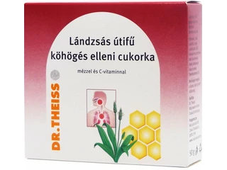 Dr. Theiss Lándzsás útifű köhögés elleni cukorka 50 g