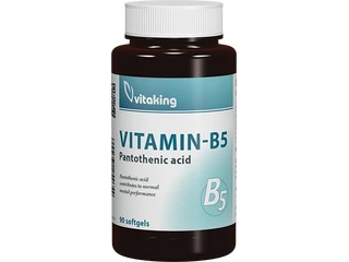 Vitaking Pantoténsav B5-vitamin 200 mg gélkapszula 90 db