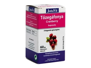 Jutavit Tőzegáfonya kapszula 60db+10 db