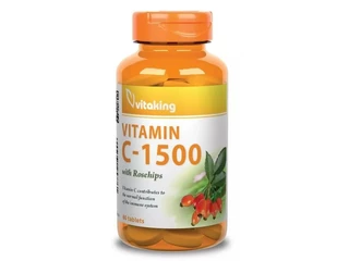 Vitaking C-vitamin Csipkebogyóval tabletta 60db 1500mg