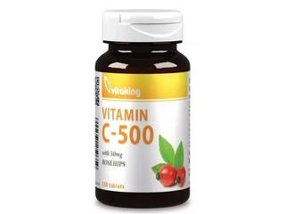 C-500 mg Vitamin csipkebogyóval tabletta 100 db (Vitaking)