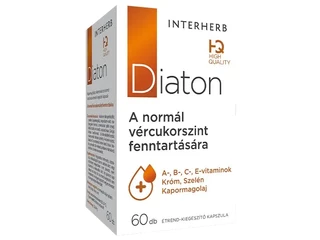 Interherb Diaton cukorkontroll kapszula 60db
