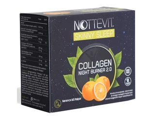 Nottevit Skinny Sleep Collagen Night Burner narancs ízű 30 tasak