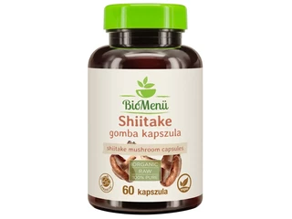 BioMenü BIO SHIITAKE gomba kapszula 60 db