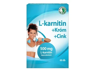 Dr. Chen L-karnitin 500mg+Króm+Cink kapszula 60db