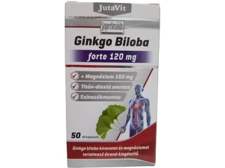 Jutavit Ginkgo Biloba forte + Mg kapszula 50 db