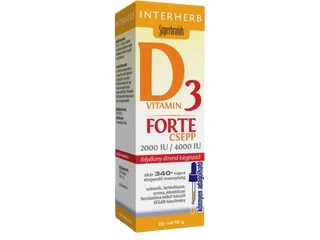 Interherb D3-vitamin FORTE csepp 20 ml