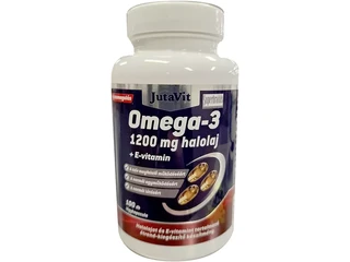 Jutavit Omega-3 halolaj 1200 mg + E-vitamin kapszula 100 db