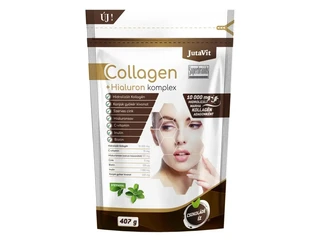 JutaVit Collagen + Hialuron komplex csokoládé 407g