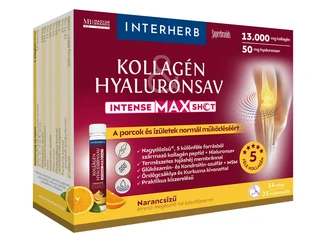 Interherb Kollagén és Hyaluronsav Shot IntenseMAX ampulla 14db
