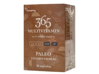 Vitaking 365 PALEO Multivitamin csomag 30 db