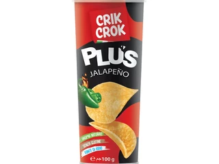 Crik Crok GLUTÉNMENTES Jalapeno chips 100g