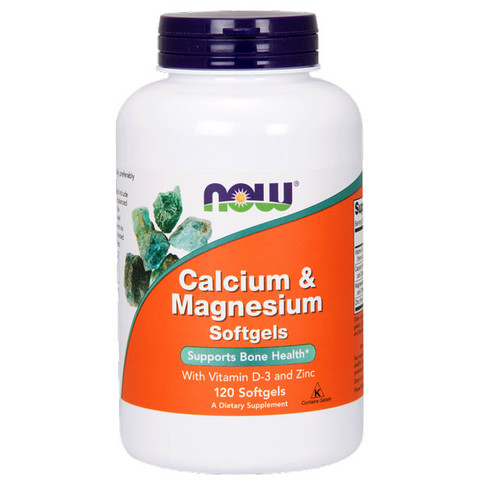 Calcium és Magnesium 120 db kapszula (NOW)