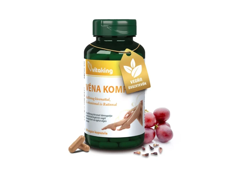 VK Véna komplex (Szőlőmag + Rutin + C-vitamin) 84db