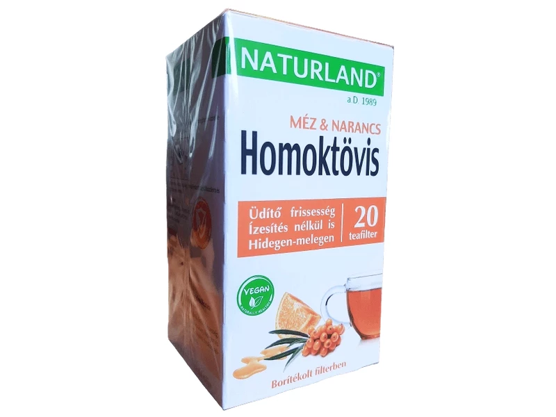 Naturland Homoktövis Méz & Narancs tea 20db x 2g