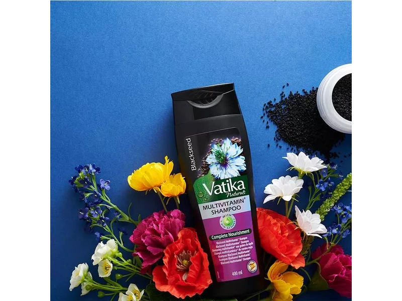 Dabur Vatika Naturals Blackseed Multivitamin Sampon 400 ml