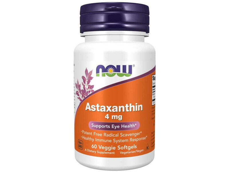 Now Astaxanthin lágyzselatin kapszula 60db 4mg