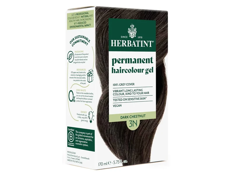 Herbatint 3N Sötét gesztenye hajfesték 170 ml