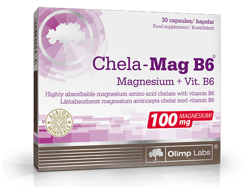 Chela Mag + B6 30 db