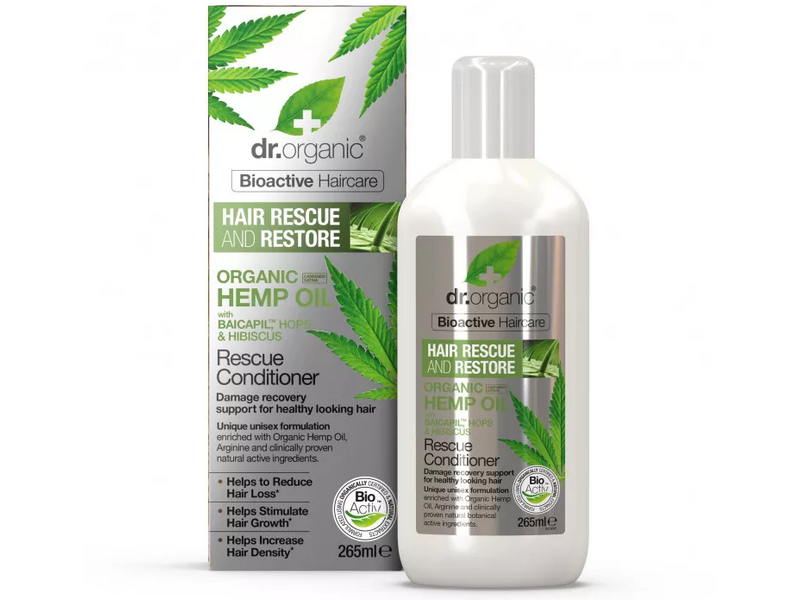 Dr.org. hajserkentő kondicionáló kendermagolajjal 265ml