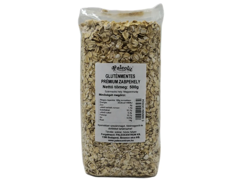 Paleolit Gluténmentes magyar zabpehely 500g