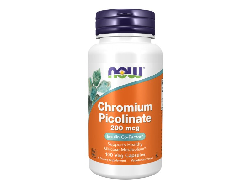 Now Chromium Picolinate 100db 200mcg