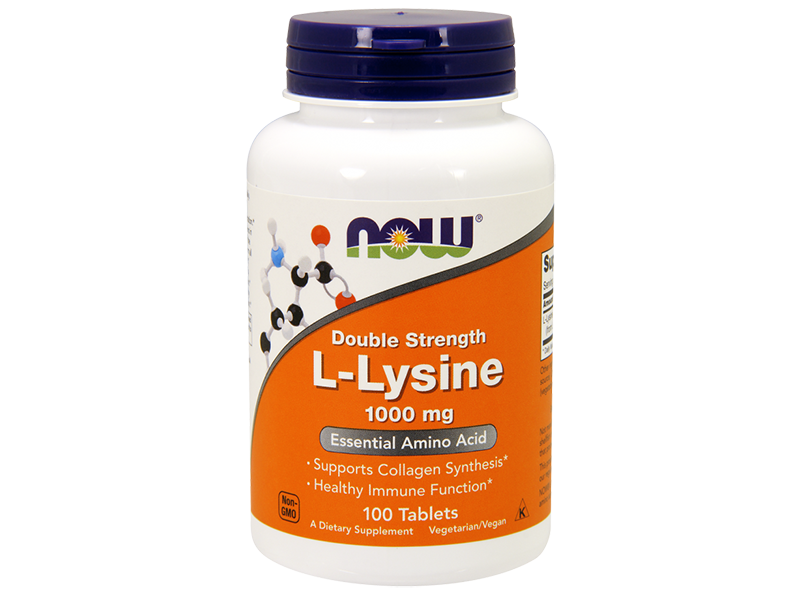 L-Lysine 1000 mg 100db tabletta (NOW)