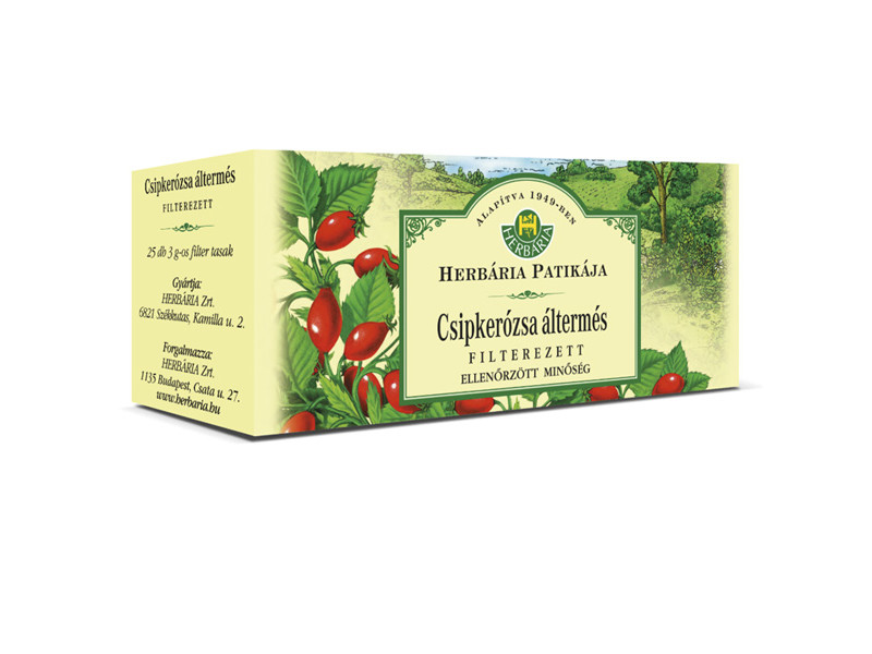 Herbária Csipkerózsa áltermés filteres tea 25db 3g