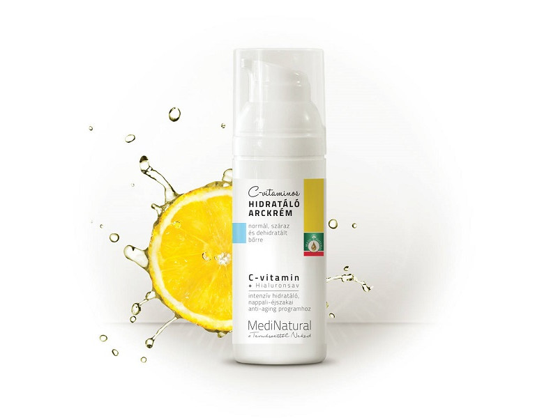 MediNatural C-vitaminos Hidratáló arckrém 50 ml