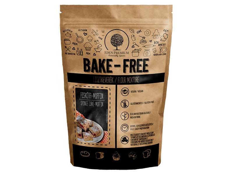 EDEN PREMIUM Bake-Free Piskóta-Muffin lisztkeverék 1000g