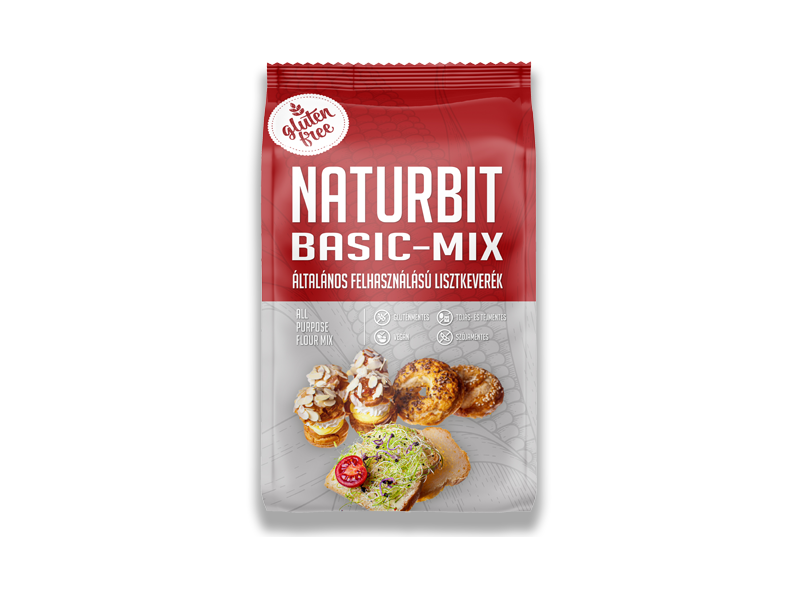 NATURBIT Basic-mix gluténmentes lisztkeverék 750 g