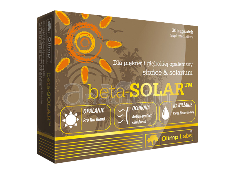 Beta-Solar Napozóvitamin kapszula 30 db