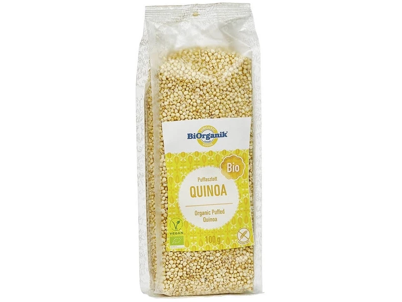 Bio Quinoa puffasztott Biorganik 100g