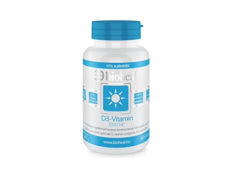 Bioheal D3-vitamin 3000 NE kapszula 70 db