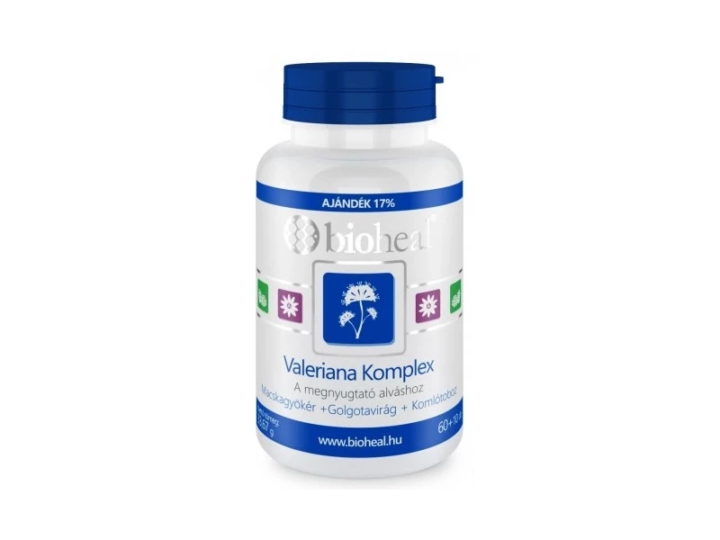 Bioheal Valeriana komplex kapszula 70 db
