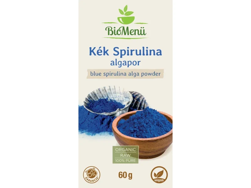 BioMenü BIO KÉK SPIRULINA ALGA por 60 g