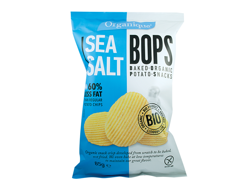 Burgonyás snack tengeri sós BIO 85g