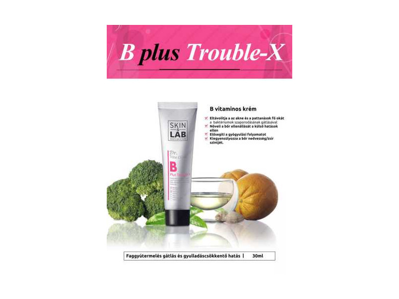 BB SkinLab B Plus Trouble-X vitaminos arckrém