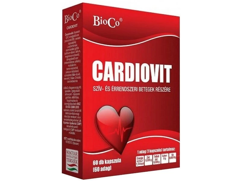 BioCo Cardiovit 100mg Q10 60caps