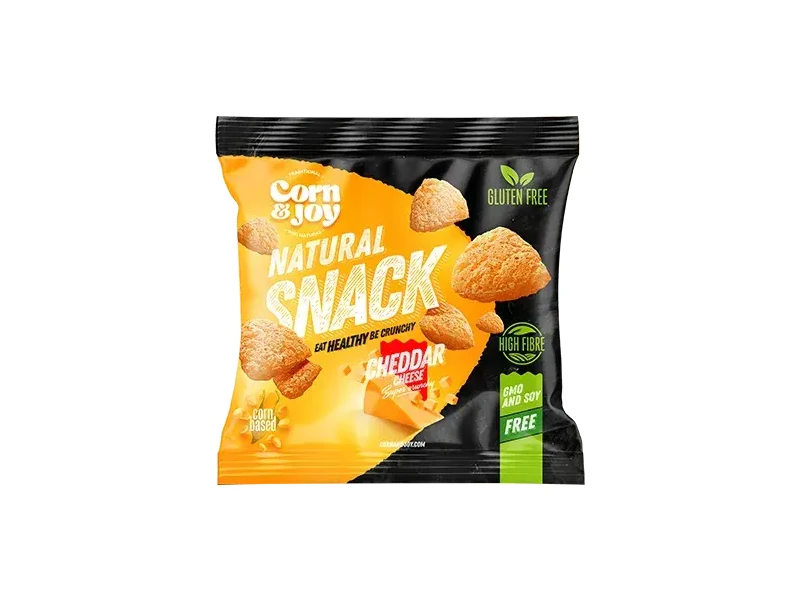 Corn&Joy kukorica snack 40g - Cheddar