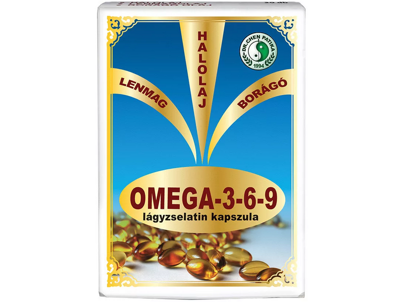 Dr. Chen Omega 3-6-9 lágyzselatin kapszula 30db