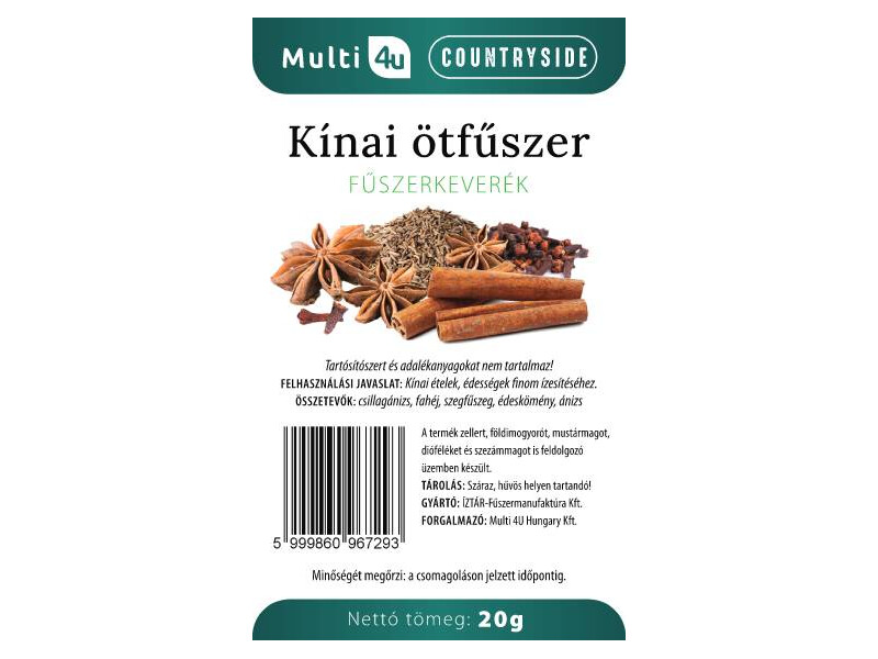 Multi 4U Countryside Kínai ötfűszer keverék 20g