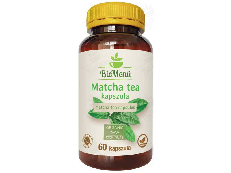 BioMenü BIO MATCHA TEA kapszula 60 db