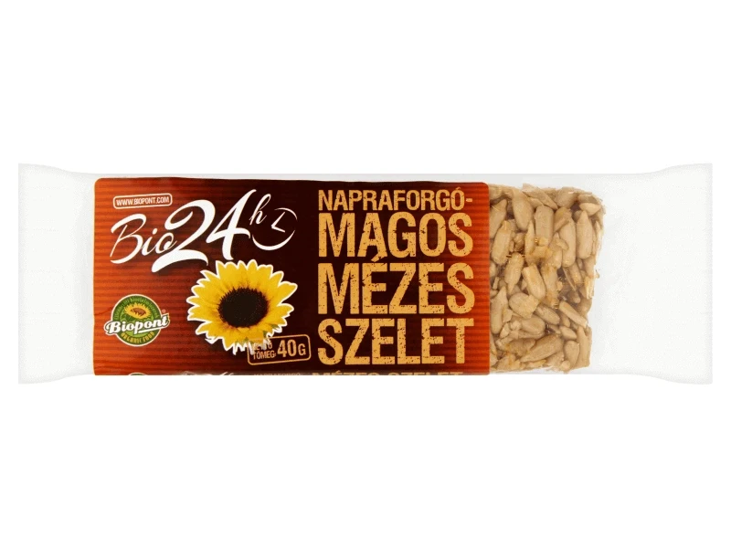 BP napraforgós mézes szelet BioPont 40g