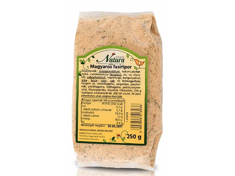 Fasírtpor magyaros 250g (Dénes Natura)