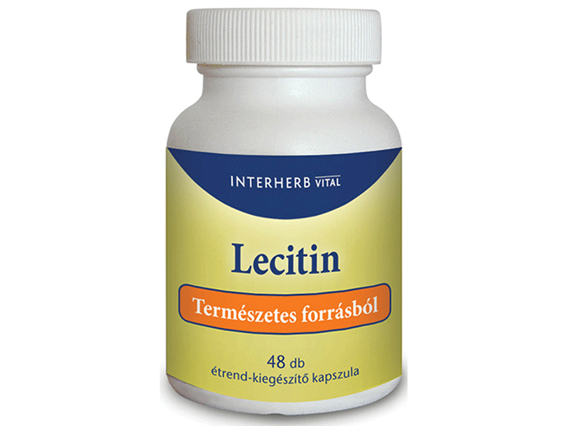 Interherb VITAL Lecitin lágyzselatin kapszula 48 db